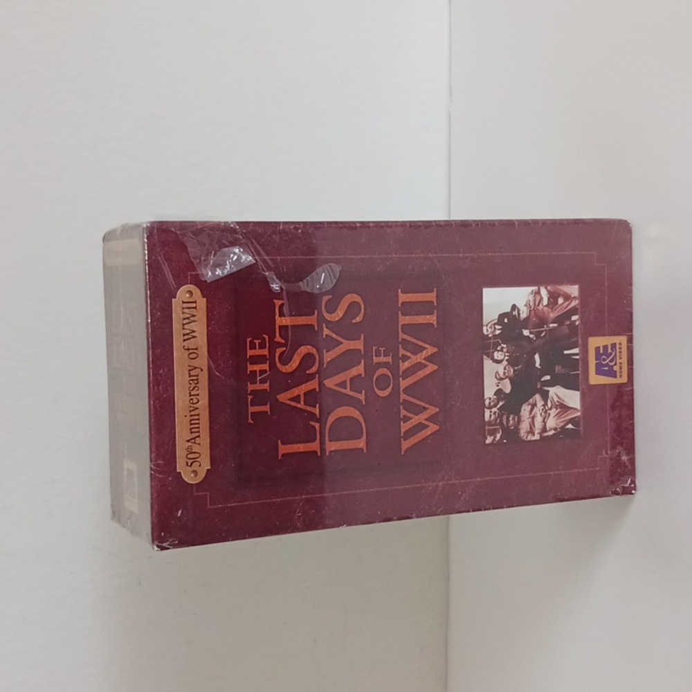 NEW The Last Days of WWII VHS Set A&E 50th Anniv Military - READ: SEALED w/TEARS